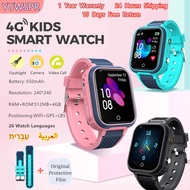 4G Kids Smart Watch Phone GPS Tracker Children Watch Waterproof Video Call Remote Listen GPS LBS WIFI With Hebrew Clock CE L21