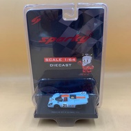 Sparky 1/64 Scale Porsche 917 K No.21 24H Le Mans 1970 P. Rodríguez - L. Kinnunen Die-cast Car