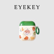 Eyekey Suitable Korean Style ins Cartoon Gloves Maple Leaf Puppy Apple 4 Earphone Case pro3 Third Ge