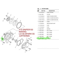 YAMAHA 100% [ 93210-19809 ] WATER PUMP SMALL ORING O-RING NVX NMAX R15V3 R15M MT15 Y15 Y16 LC135 FZ1