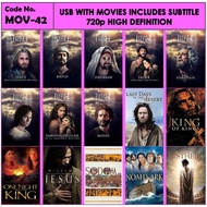 Usb With Movies Biblical Includes Subtitle MOV-42