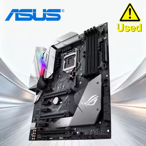 ASUS ROG STRIX Z370-E GAMING LGA1151 DDR4 DP HDMI DVI M.2 Z370 ATX Motherboard with onboard 802.11ac