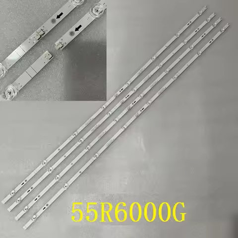 LED Backlight Bar Strip 8LED For Hisense 55R6000GM 55R6000 55R6000G CHR-BX55Y1U723030T040806A