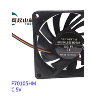 Cooling Fan Suitable for GMK GMK DF70105HM GMKtec 7CM DF5008YP Mini Host CPU Fan Hot Sale