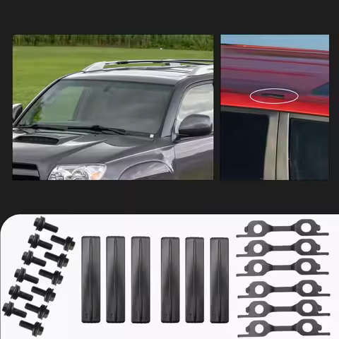 6Pcs Car Roof Rack Removal Kit Rack Cap for Toyota 4Runner RAV4 Highlander FJ Lexus LX570 GX470 7559