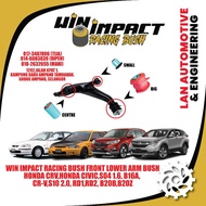 WIN IMPACT RACING BUSH FRONT LOWER ARM BUSH HONDA CRV,CIVIC,S04 1.6, B16A, CR-V,S102.0, RD1, RD2,B20
