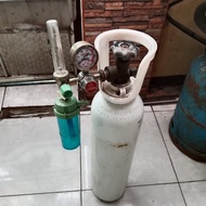 Tabung Oksigen 1M3 Dengan Regulator Troly Tabung Kosong Gojek.instant