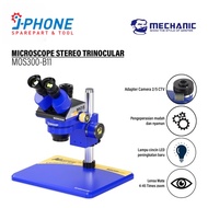 MICROSCOPE MICROSCOPE TRINOCULAR MECHANIC MOS300-B11 PLUS ORIGINAL LIGHT