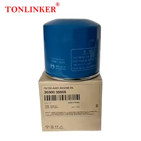 Car Engine oil filter 26300-35505 For Hyundai Elantra Accent Sonata Tucson IX35 For Kia Sportage Opt
