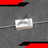 5.6k ohms ceramic cement resistor 5 watts -55 C ~ +155 C 5% tolerance High temperature stability Ex