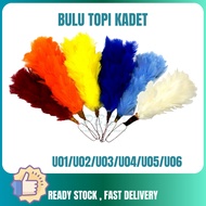 HACKER KUNING BULU TOPI KADET - BIRU ROYAL / BIRU CAIR / KUNING / ORANGE / PUTIH / MAROON