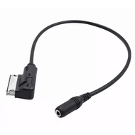 CH 3 5MM Adapter Sound Adapter Data Wire AMI To 3 5MM Female Data Cable for A6L Q5 Q7 A8L A4L Automo