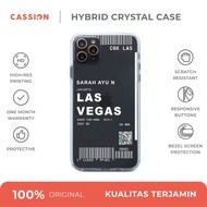 case redmi note 8 pro hybrid crystal cassion boarding pass - note 8 pro