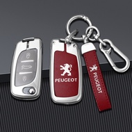 Spot accessories for car for Peugeot 408 508 4008 5008 Keyset with keychain, high-end and fashionabl