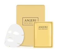 Anjeri Facial Mask Gold / Mask Silver แอนเจอรี่ เฟเชียล มาส์ก โกลด์ / มาส์ก ซิลเวอร์ [10 ซอง/กล่อง]