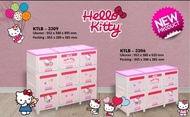 Lemari Plastik Napolly Locker Bestie Hello Kitty