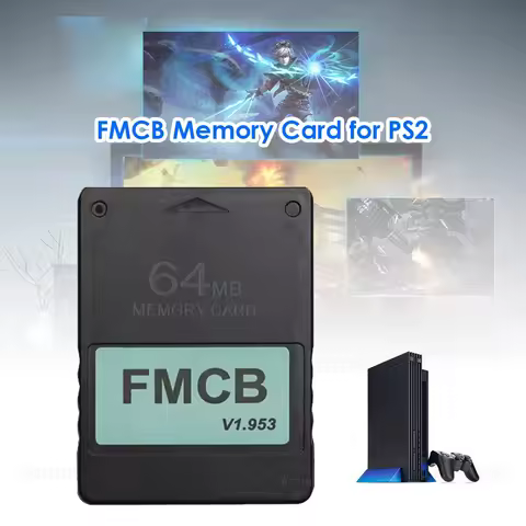 V1.953 Free McBoot FMCB OPL Memory Card for PS2 Fat Console 8MB/16MB/32MB/64MB FMCB Card for Sony PS
