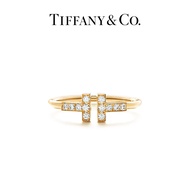 【ทิฟฟานี่ ออริจินัล】ทิฟฟานี่เพชรทิฟฟานี่วงแหวนคอยล์ 18K ทองมันเงาเคลือบเงาวงคอยล์/เพชรประดับTiffany 