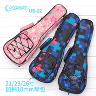 Ukulele 70cm ukulele Backpack Unique Pattern ukulele Piano Bag with Cotton 2623 D7XE