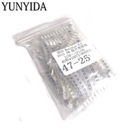 800pcs 2010 SMD Resistor Kit Assorted Kit 1ohm-1M ohm 5% 80valuesX 10pcs=800pcs Sample Kit