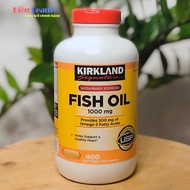Kirkland Fish Oil Omega3 Fish Oil 1000mg 400 Tablets