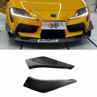 Toyota Supra A90 2022 2023 2024 Varis carbon front bumper canard cannad fin lip cover splitter spoil