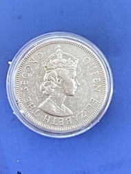 老銀幣1960年大一蚊一元壹圓