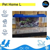 Aquarium Mini Ikan Channa Cupang Rumah Hamster Rumah Kura Pet House XL