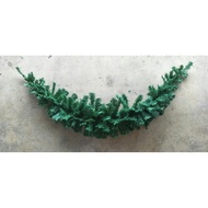 PREMIUM 3 FEET/5 FEET/ 9 FEET BUSHY CURVE GREEN GARLAND(READY STOCKS)