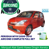 ✴️COMBO FULL SET✴️ MYVI 2006-2010 / VIVA AIR COND COMPLETE FULL SET SEKALI HOSE Compressor Coil Cond