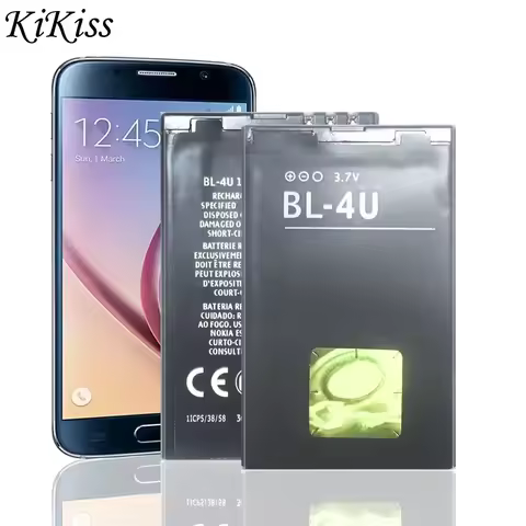 New 1000mAh BL-4U BL4U Battery For Nokia Asha 210 300 305 306 308 309 311 501 503 BL 4U Li-ion Lithi