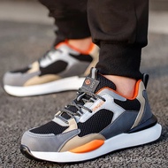 Fashion Security Sport Shoes Anti-smash Anti-puncture Work Shoes Breathable Safety Shoes Men Steel T