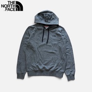 Second-Hand The North Face Hoodie Dark Gray Chest Size 48 Length 28 Good Condition No Flaws