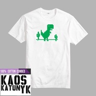Tumblr dino offline google cotton distro t-shirt