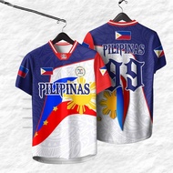 【 Free Custom 】 Philippine National Team V-neck Jerseys | Football Jerseys | Basketball Jerseys