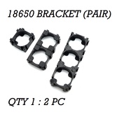 READY STOCK 18650 Lithium Battery Holder Bracket Pair (1=2) (Connectable)