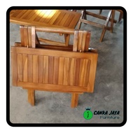 meja lipat belajar anak minimalis model asli jepara murah - kayu jati