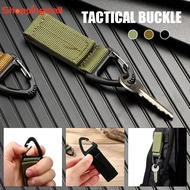 [Sunshine] Webbing Carabiner Belt Clip / Nylon Magic Keychain / Waist &amp; Backpack Fastener Bottle Cage / Outdoor Climbing Tactical Stand Hook Strip