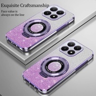 Xiaomi 15T Soft Case 15T Pro Glitter Casing Magnetic HolderRing