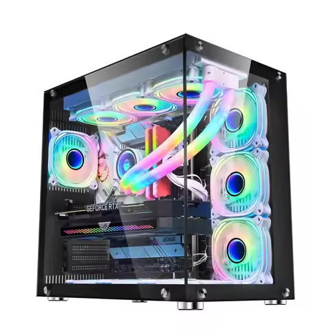 Popular I9 I7 I5 Computer Full Set 32GB RAM 1TB SSD RTX 3060 3070 3080 3090 Gpu Home Office Gaming P