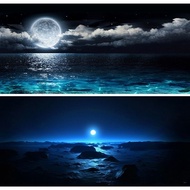 Fish Tank Background Painting Stickers HD Custom Fish Tank Landscape External Stickers 3D Stereo Aqu