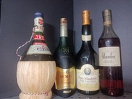 多款年份葡萄酒和白蘭地 蘋果白蘭地日本白蘭地 sempe拿破崙