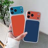 Color Block Contrast Case For Redmi Note 17 15 14 13 12 12S Turbo 11 SE 11S 11T 10 9 Pro Max Lite 10