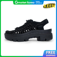 Keen Unique Plt Black Sandals (Knso5E070Bk)