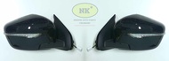 กระจกมองข้าง นิสสัน นาวาร่า NP300 15-19 รุ่นปรับไฟฟ้า 7 สาย (สีดำ) / Nissan Navara NP300 15-19