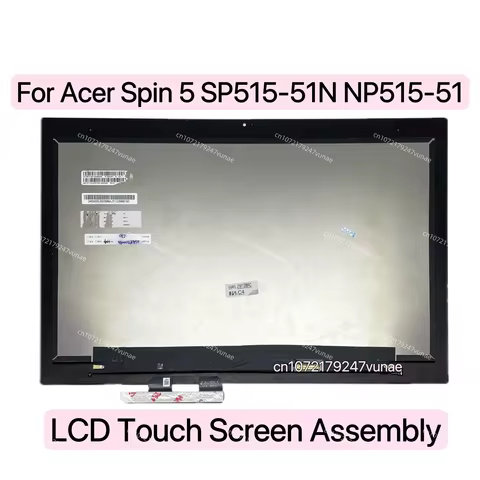 For Acer Spin 5 SP515-51N NP515-51 SP515-51 IPS Display Replacement FHD 1920x1080 Laptop LCD Touch S