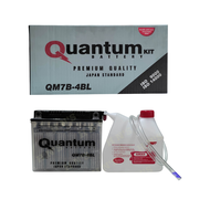 Quantum Motorcycle Battery QM7B-4BL KIT