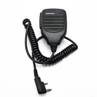 Handheld Speaker Microphone PTT MIC Tangent Accessories For Kenwood For Baofeng UV 5R 888S Walkie Ta