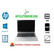 (REFURBISHED) HP ELITEBOOK 830 G5 i5 8th / DDR4 8GB RAM / 256GB SSD / DELL / HP / LENOVO / LAPTOP MURAH / GAMING LAPTOP