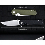 60HRC Super Hard Steel! 9CR18MOV Rust-Resistant Folding Knife, Long-Lasting Sharpness & Wear-Resista